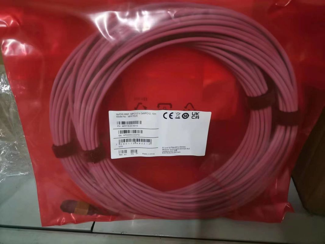 Mellanox DAC Cable MCA4J80-N005 کابل مس فعال IB Twin Port NDR 800Gb/s OSFP 5 متر