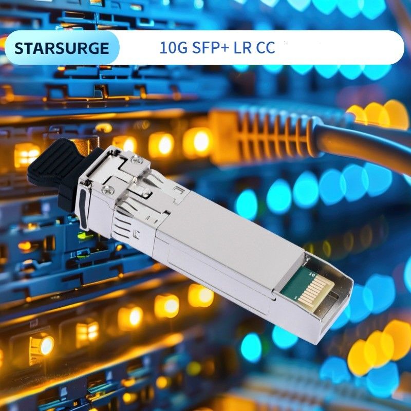 نوع فیبر چند حالت فیبر OM3 شبکه 10G SFP 850nm 300m LC ماژول گیرنده نوری برای مرکز داده