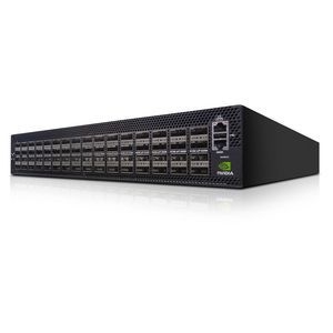نرخ انتقال 10/100/1000 مگابیت بر ثانیه Mellanox MSN5600 920-9N42F-00RI-7C0 Spectrum4 64X Osfp Cumulus سوئیچ امنیتی اصلی