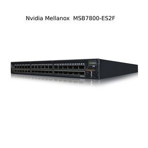 Mellanox Msb7800-Es2f 100GB/S Infiniband 1u سوئیچ 36 Qsfp28 پورت ظرفیت سوئیچ شبکه 40 پورت غیر مسدود کننده Nvidia