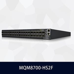 سوئیچ Nvidia Quantum Mellanox MQM8700 با 40 پورت غیر مسدود کننده، 200 گیگابیت بر ثانیه Infiniband، 40 پورت QSFP56، پشتیبانی از VLAN