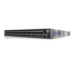 Mellanox Msb7890-Es2f سوئیچ مرکز داده 36 پورت سوئیچ دسترسی سوئیچ شبکه 43.6*433.2*590.6 میلی متر حداکثر سرعت EDR