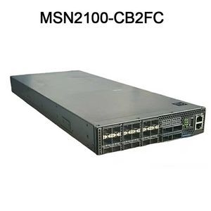 Nvidia Mellanox® MSN2100-CB2FC Spektrum 100gbe Open Ethernet Switch 16 43.6*433.2*590.6 mm 5000 برای انتقال سریع داده