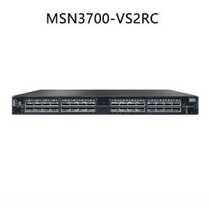 پشتیبانی از Vlan Nvidia MSN3700-Vs2RC طیف-2 مبتنی بر 200gbe 1u باز 32X200gbe سوئیچ اترنت با Cumulus Linux 32 Qsfp56 پورت