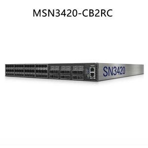 شبکه ای سفارشی 64-Port Mellanox Spectrum-2 مبتنی بر Sn3420 25gbe / 100gbe Switch با پشتیبانی Vlan