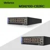 1u Nvidia Spectrum 100gbe سوئیچ با Cumulus Linux 16 Qsfp28 پورت 2 AC Psus X86 2-Core عمق کوتاه C2p جریان هوا حداکثر سرعت 1g