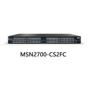 سوئیچ کامپکت و قدرتمند 100gb 1u W/Cumulus Linux MSN2700-CS2FC Nvidia Spectrum برای برنامه های کاربردی فشرده داده