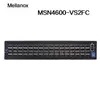 MSN4600-VS2FC سوئیچ اترنت 2u باز با Cumulus Linux، 64 پورت Qsfp56، 2 منبع تغذیه AC، پردازنده X86، عمق استاندارد، P2c