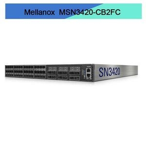 راه حل شبکه MSN3420-CB2FC سوئیچ اترنت 48 SFP28 12 Qsfp28 پورت برای انتقال سریع داده