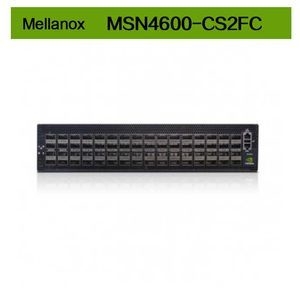 سرعت شبکه Nvidia Spectrum-3 سوئیچ 100Gbe با 64 پورت QSFP28 MSN4600-CS2FC حداکثر سرعت 100G 5000