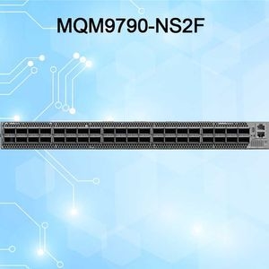 پشتیبانی از سرعت Vlan Mellanox Nvidia Qm9790 1u Ndr 400gbps سوئیچ Infiniband Mqm9790-Ns2f برای شبکه بی سیم