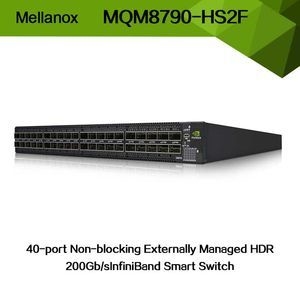 Mqm8790-HS2f سوئیچ شبکه اینفینی‌بند و راه‌حل شبکه‌سازی سریع توسط Mellanox برای شبکه‌سازی