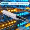 ماژول فرستنده و گیرنده نوری QSFP28 100G 850nm 1310nm 100m 10km 40km 80km 100km SR4 LR4 ER4 ZR4 MPO LC سازگار با ماژول SFP QSFP28 100G