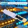 Qsfp56 Sr4 200gbbase-Sr4 850nm 100m Dom MPO-12/Upc Mmf Qsfp56-200g-Sr4 200g Sr4 ماژول گیرنده نوری