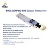 فرستنده و گيرنده Qsfp-Dd Sr8 400g قابل اطمینان برای مراکز داده، مقدار زیادی کالای موجود