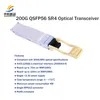 ماژول فرستنده نوری 200g Qsfp56 Sr4 با سرعت بالا برای شبکه سازی مقادیر زیادی از کالاهای فوری
