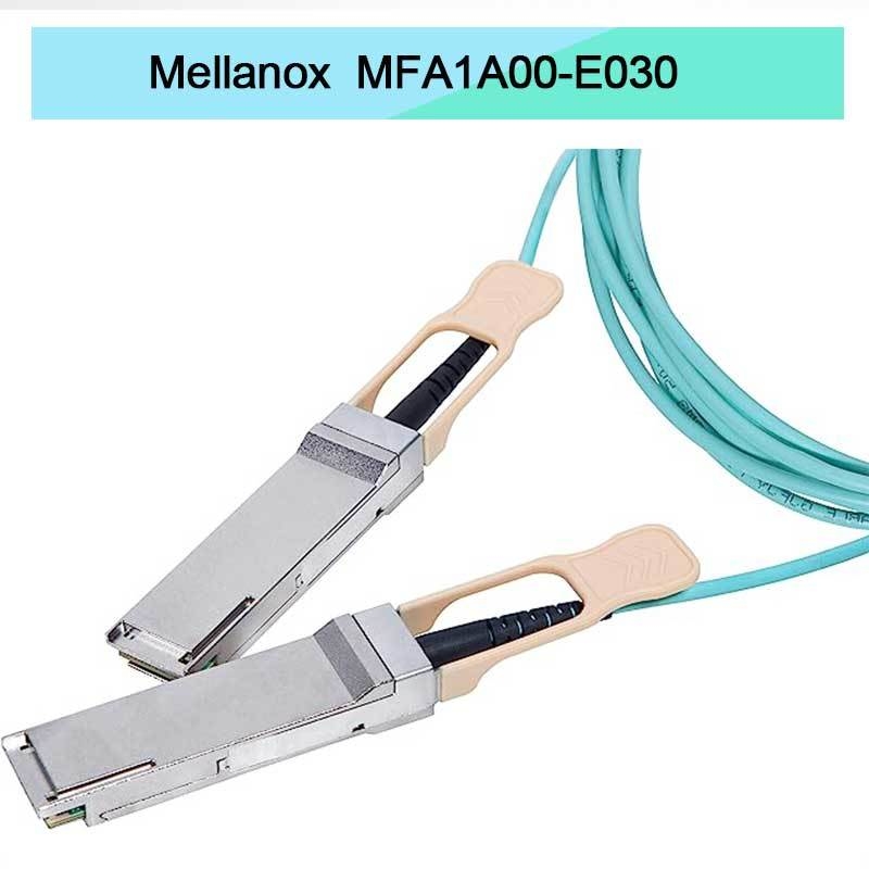 کابل QSFP Mellanox AOC مبتنی بر VCSEL MFA1A00-E030 IB EDR تا 100Gb/S