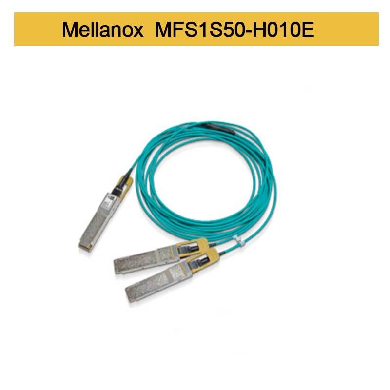 00Gb/S به 2x100Gb/S Mellanox AOC IB HDR QSFP56 به 2 MFS1S50-H005E MFS1S50-H010E MFS1S50-H015V