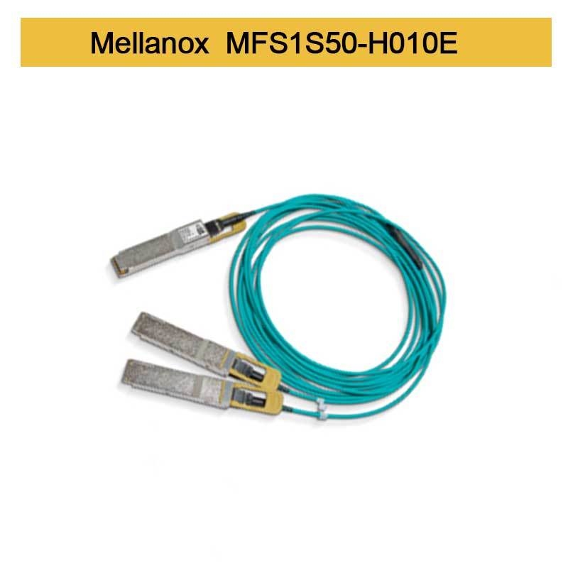 00Gb/S به 2x100Gb/S Mellanox AOC IB HDR QSFP56 به 2 MFS1S50-H005E MFS1S50-H010E MFS1S50-H015V