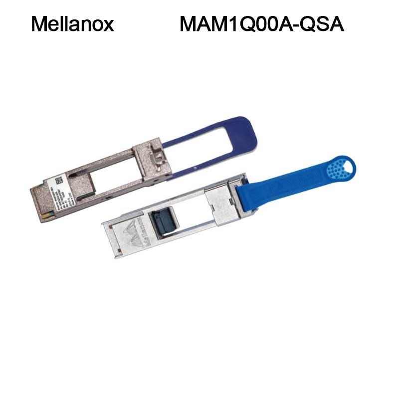 Mellnaox کاملاً جديد و اصلي Mam1q00A-Qsa Nvidia Dynamix QsaTM ، Qsfp+ به SFP+ آداپتور