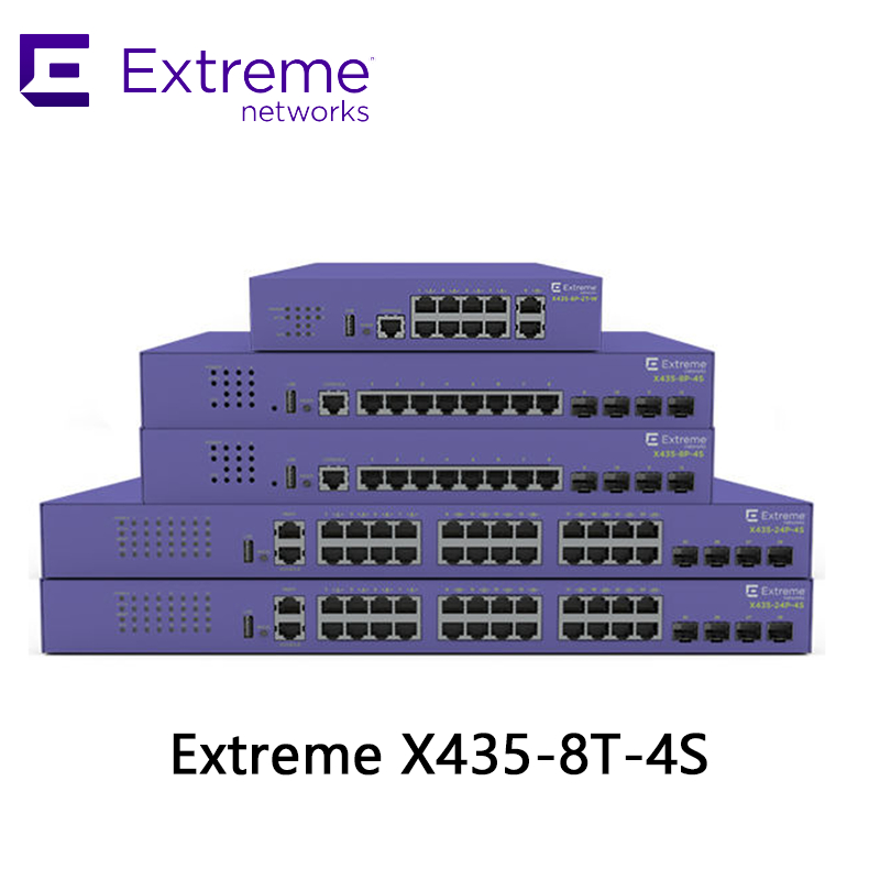 سوئیچ شبکه با کارایی بالا سری X435-8t-4s برای اتصال بدون درز
