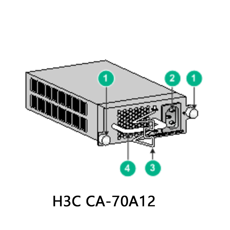 H3c Ca-70A12 منبع برق ثابت با عملکرد بالا برای دستگاه ها کارتن 2.5A