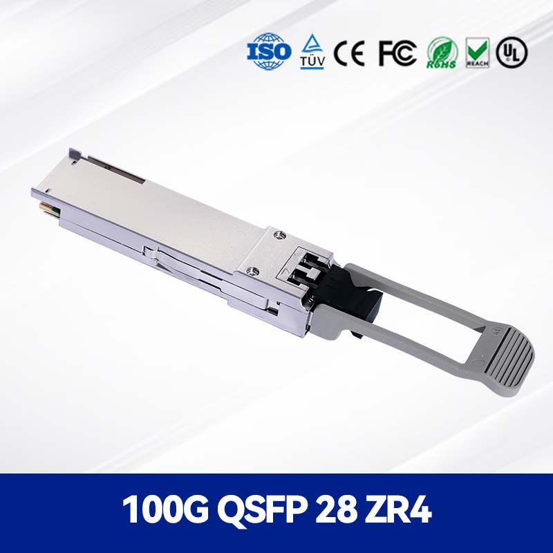 ماژول صوتی صوتی 100G QSFP28 ZR4 80KM برای مراکز داده