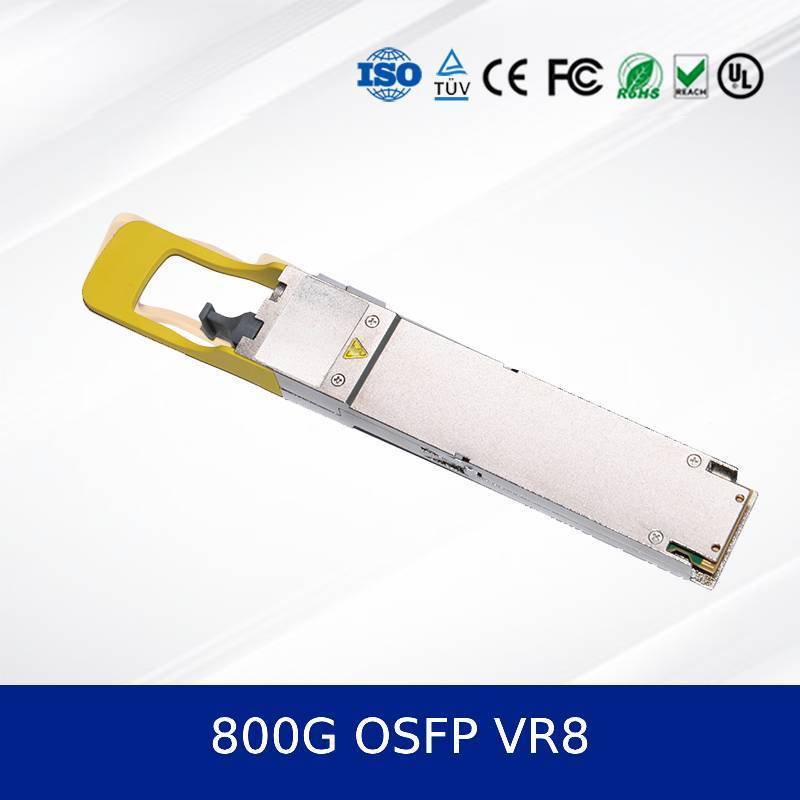 فرستنده پیشرفته 800g Osfp Vr8 برای شبکه های با عملکرد بالا