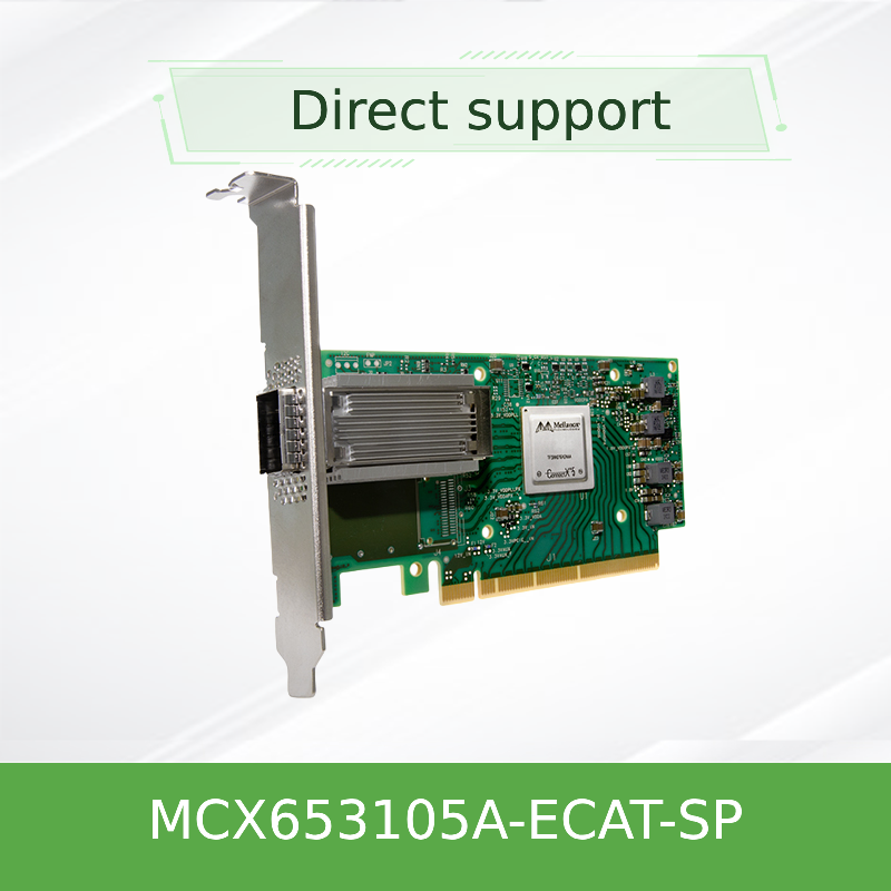کارت شبکه 10GB Mellanox MCX653105A-ECAT-SP MCX653106A-ECAT