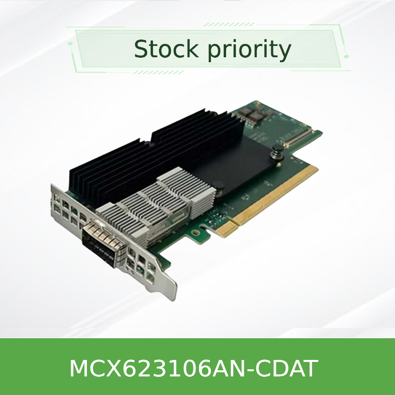 آداپتورهای اترنت QSFP56 Mellanox NIC ConnectX-6 Dx EN 100GbE کارت شبکه MCX623106AN-CDAT