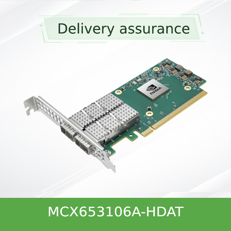 آداپتور MCX653106A-HDAT-SP Mellanox 200gbe کارت شبکه ConnectX-6 VPI