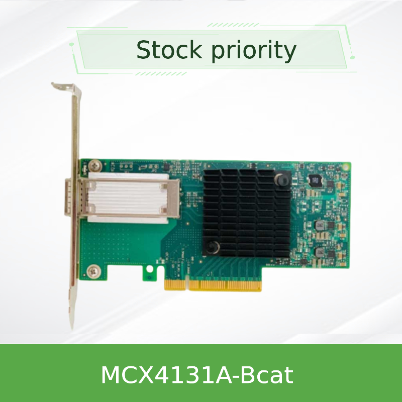 کارت شبکه ملانوکس آداپتور اصلی جدید Nvidia MCX4131A-Bcat Connectx-4 Infiniband