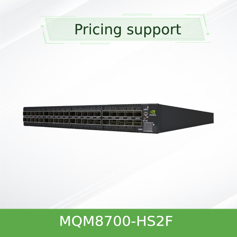 MQM8700-HS2F ((920-9B110-00FH-0MD) Mellanox Network Switch 40 Port 200G InfiniBand برای مرکز داده ها