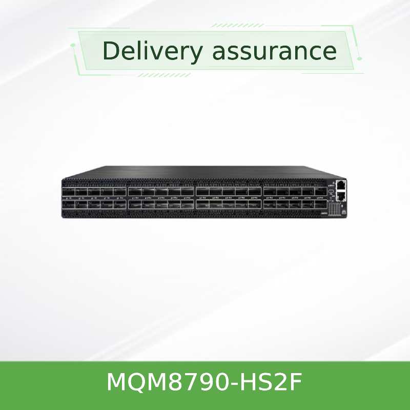 MQM8790-HS2F ((920-9B110-00FH-0D0) شبکه Mellanox سوئیچ 40 پورت غیر مسدود کننده HDR 200Gb / S InfiniBand هوشمند