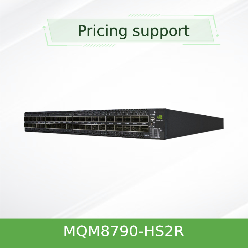 عملکرد شبکه پیشرفته سوئیچ Mellanox MQM8790-HS2R(920-9B110-00RH-0D0) Quantum Hdr Infiniband Switch با 40 پورت Qsfp56 انویدیا