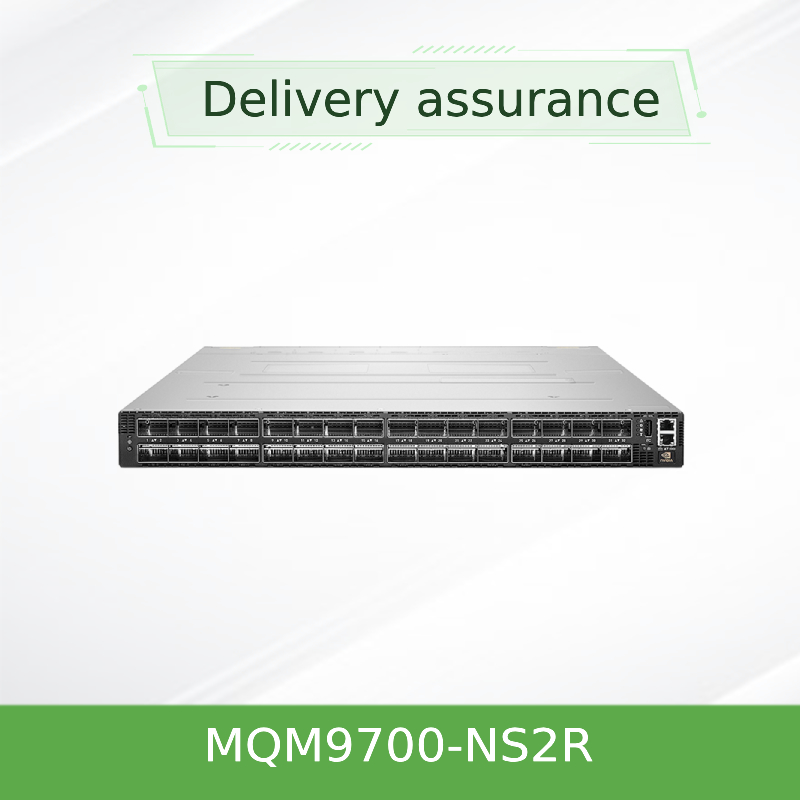 سوئیچ اینفینی‌بند Ndr Max Speed 400gbps Mqm9700-Ns2r 920-9B210-00RN-0M2 مناسب برای نیازهای مشتری توسط Nvidia Qm9700 1u