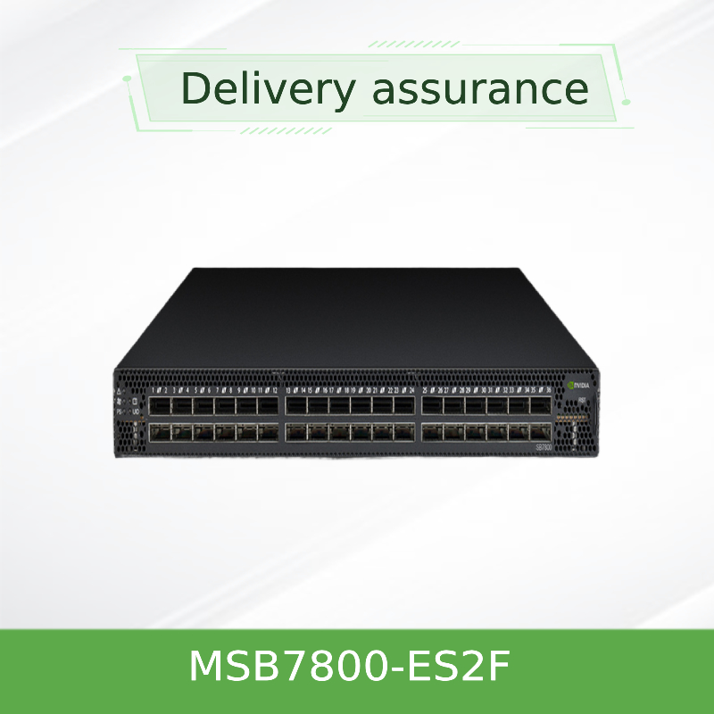 Mellanox MSB7800-ES2F InfiniBand EDR سیستم سوئیچ 100Gb/S 36 QSFP28 پورت 1U