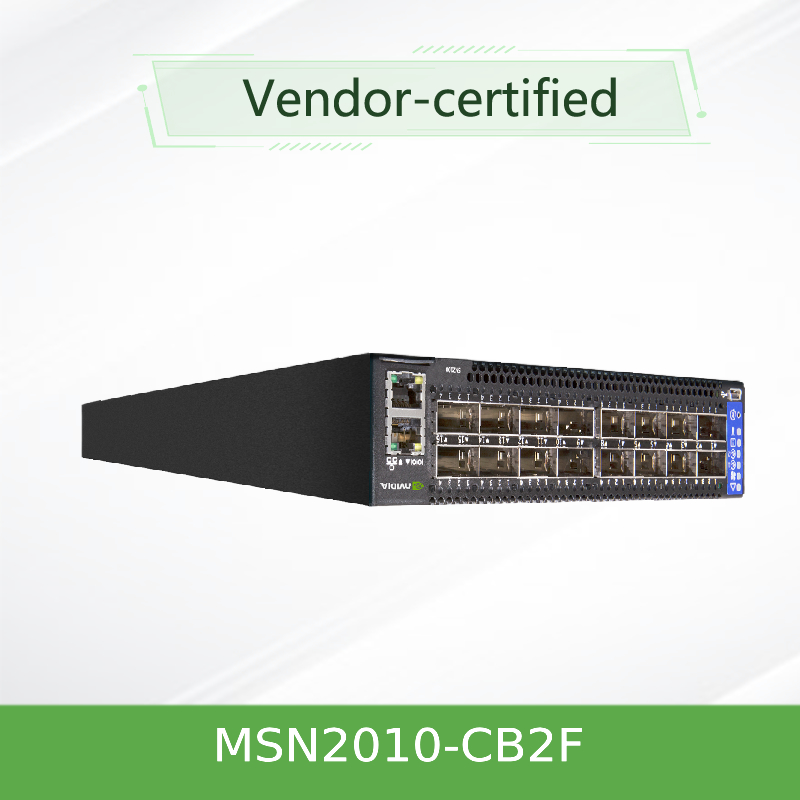 سوئیچ اترنت طیف MSN2010-CB2F 25GbE / 100GbE 1U Open