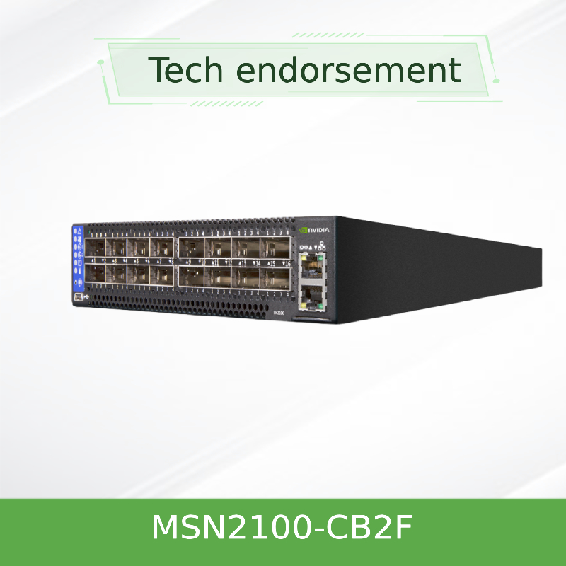 سوئیچ شبکه MSN2100-CB2F ملانوکس 100 گیگابیتی اترنت GbE