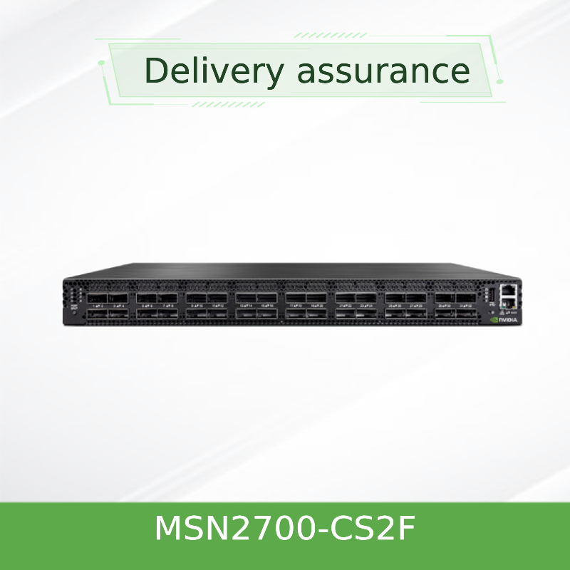 MSN2700-CS2F Mellanox Switch Spectrum مبتنی بر 32 پورت 100GbE پلت فرم اترنت باز