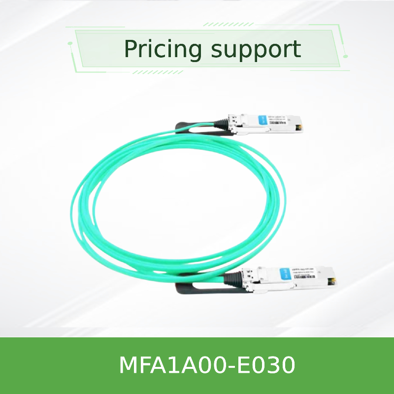 کابل QSFP Mellanox AOC مبتنی بر VCSEL MFA1A00-E030 IB EDR تا 100Gb/S