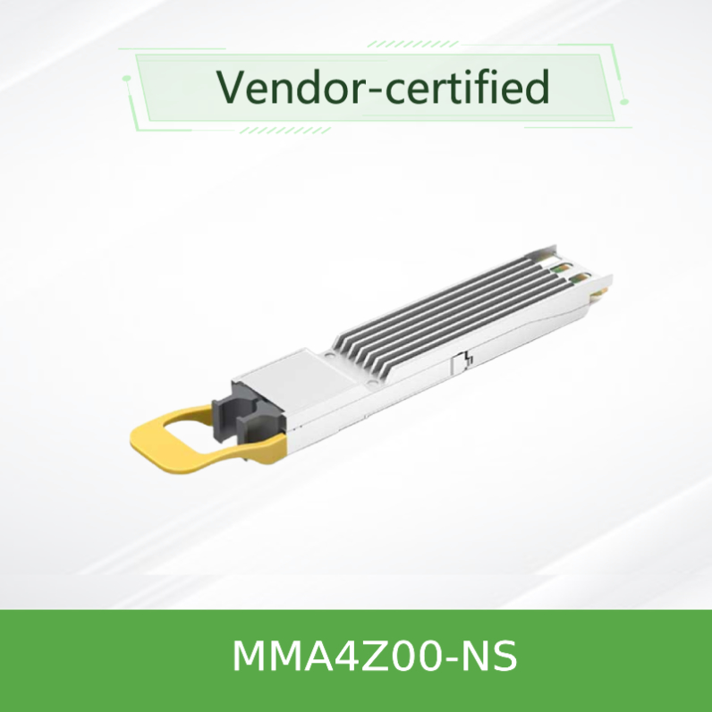 MMA4Z00-NS SFP+ MELLANOX سازگار با 800G 2xSR4 OSFP PAM4 850nm 50m ماژول NDR InfiniBand