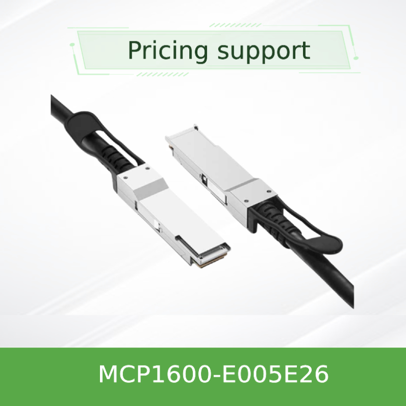 کابل DAC Mellanox IB EDR طول 5 متر MCP1600-E005E26 با سرعت بالا 100 گیگابیت بر ثانیه QSFP28، نو و اورجینال