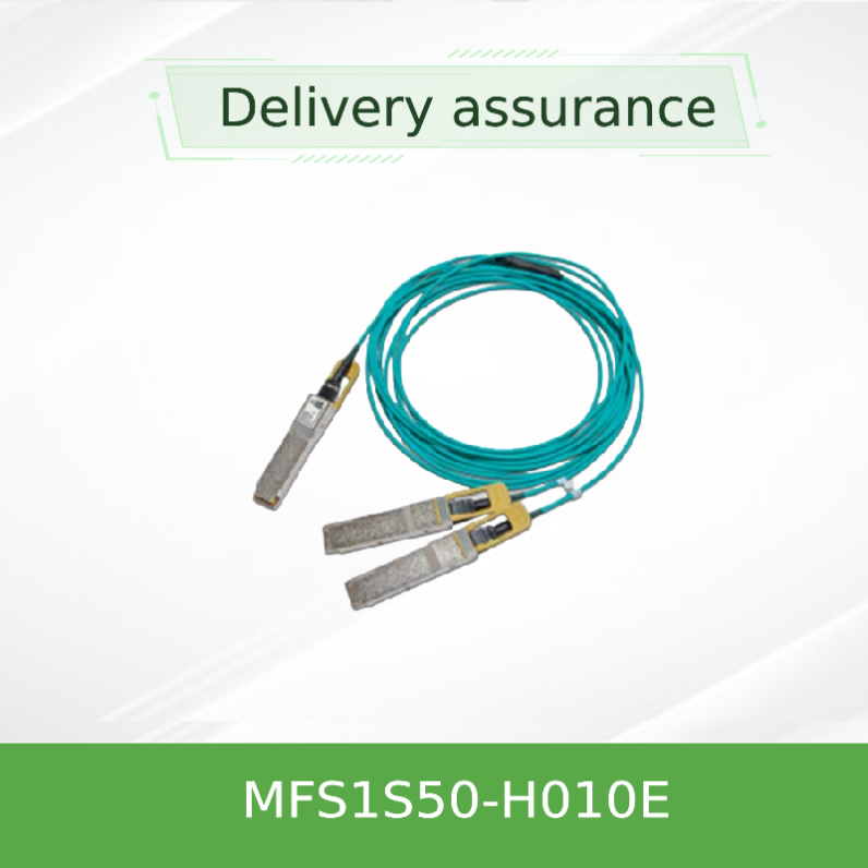 00Gb/S به 2x100Gb/S Mellanox AOC IB HDR QSFP56 به 2 MFS1S50-H005E MFS1S50-H010E MFS1S50-H015V