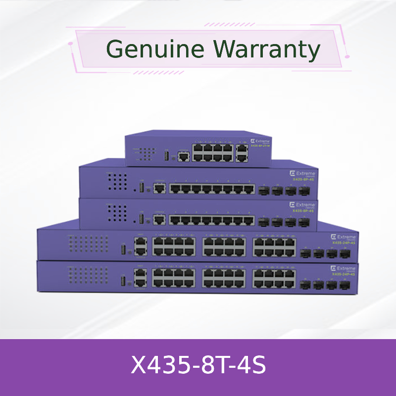 سوئیچ شبکه با کارایی بالا سری X435-8t-4s برای اتصال بدون درز