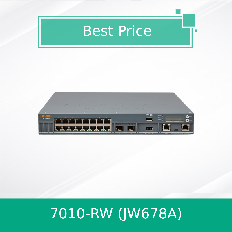 آروبا کنترلرهای بی‌سیم جدید و اصلی 7010-RW JW678A کنترلرهای بی‌سیم سری 7000