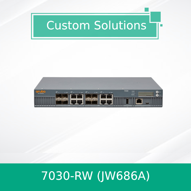 Hpe Aruba 7030 (JW686A) Hpe 7000 سری کنترل کننده بی سیم Ap اصلی و جدید