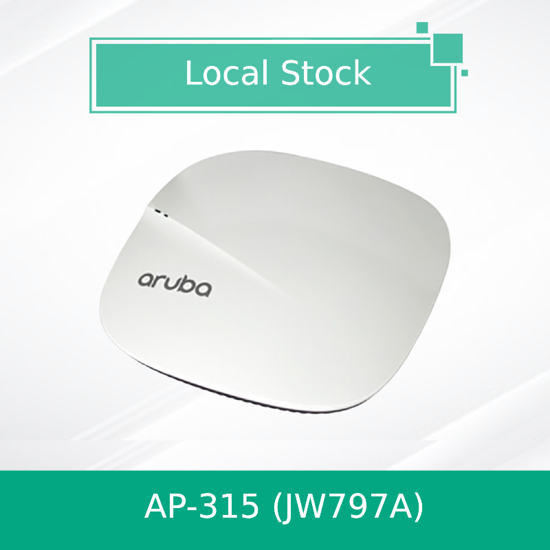 نقطه‌های دسترسی بی‌سیم 802.11n Aruba AP315 Aruba Wifi6 AP سری 310، نو و اصلی