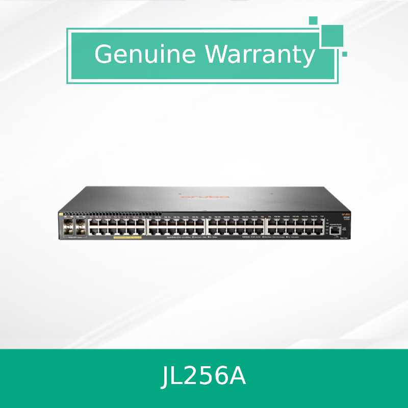 Hpe Aruba Networking 2930f 48g Poe+ 4SFP+ سوئیچ JL256A جدید و اصلی