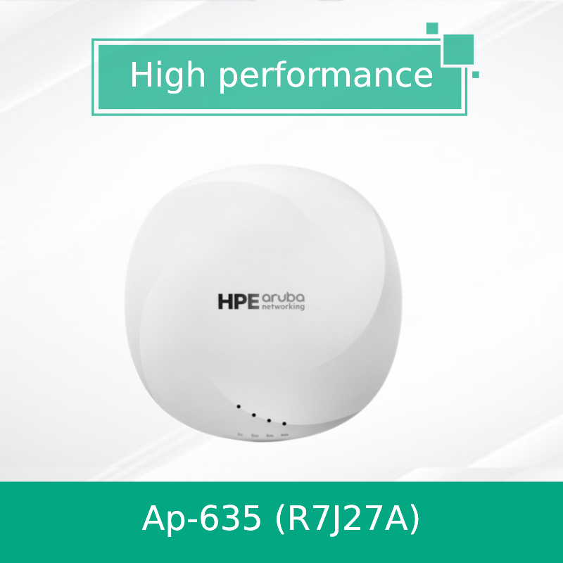 Hpe Aruba Networking Ap-635-RW (R7J27A) Tri Radio 2X2 802.11ax وای فای 6e آنتن های داخلی دانشگاه Ap